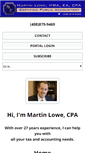 Mobile Screenshot of martinlowecpa.com